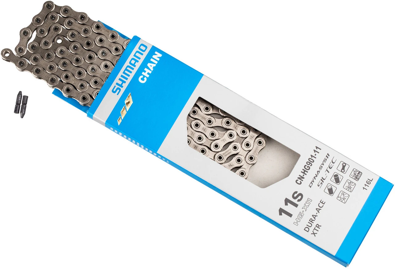 Shimano XTR / Dura-Ace / E-Bike Kette CN-HG901-11 11-fach 1 Shimano XTR / Dura-Ace / E-Bike Kette CN-HG901-11 11-fach