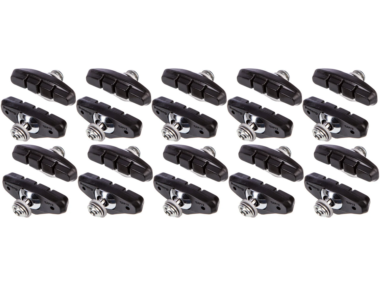 Shimano Bremsschuhe R50T2 Für Tiagra, Sora (BR-4600) - 5 Paar 1 Shimano Bremsschuhe R50T2 Für Tiagra, Sora (BR-4600) - 5 Paar