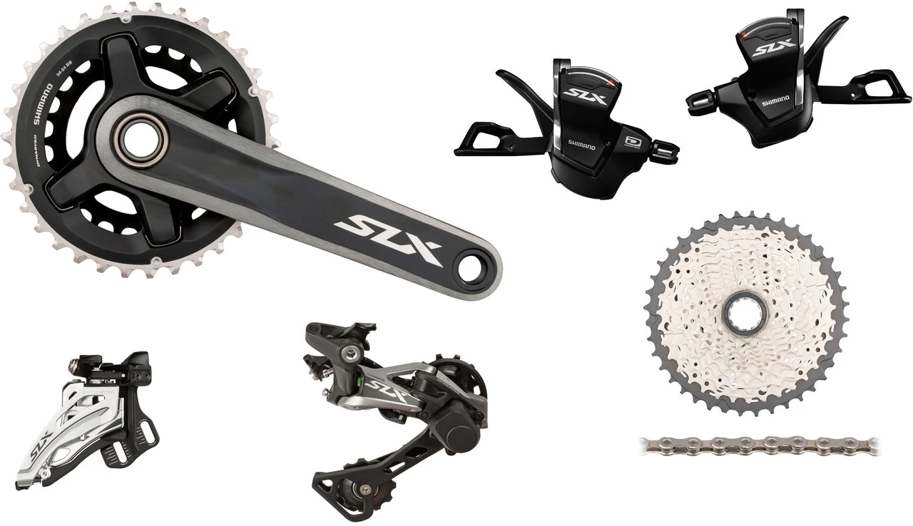 Shimano SLX M7000 Gruppe 2x11 24-34 2 Shimano SLX M7000 Gruppe 2x11 24-34 – Bild 2