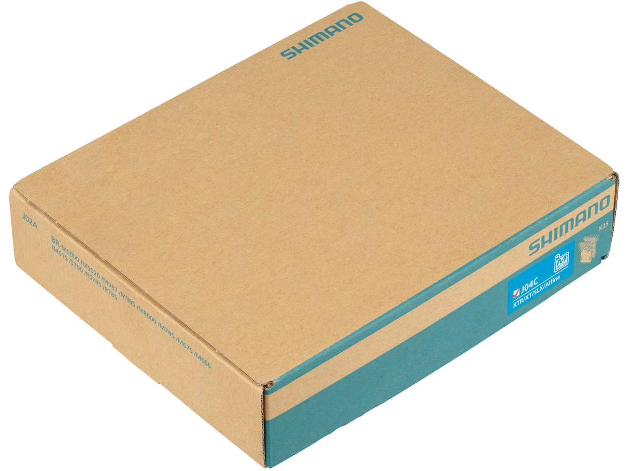 Shimano Bremsbeläge J04C Für XTR, XT, SLX, Alfine - 25 Paar 3 Shimano Bremsbeläge J04C Für XTR, XT, SLX, Alfine - 25 Paar – Bild 3