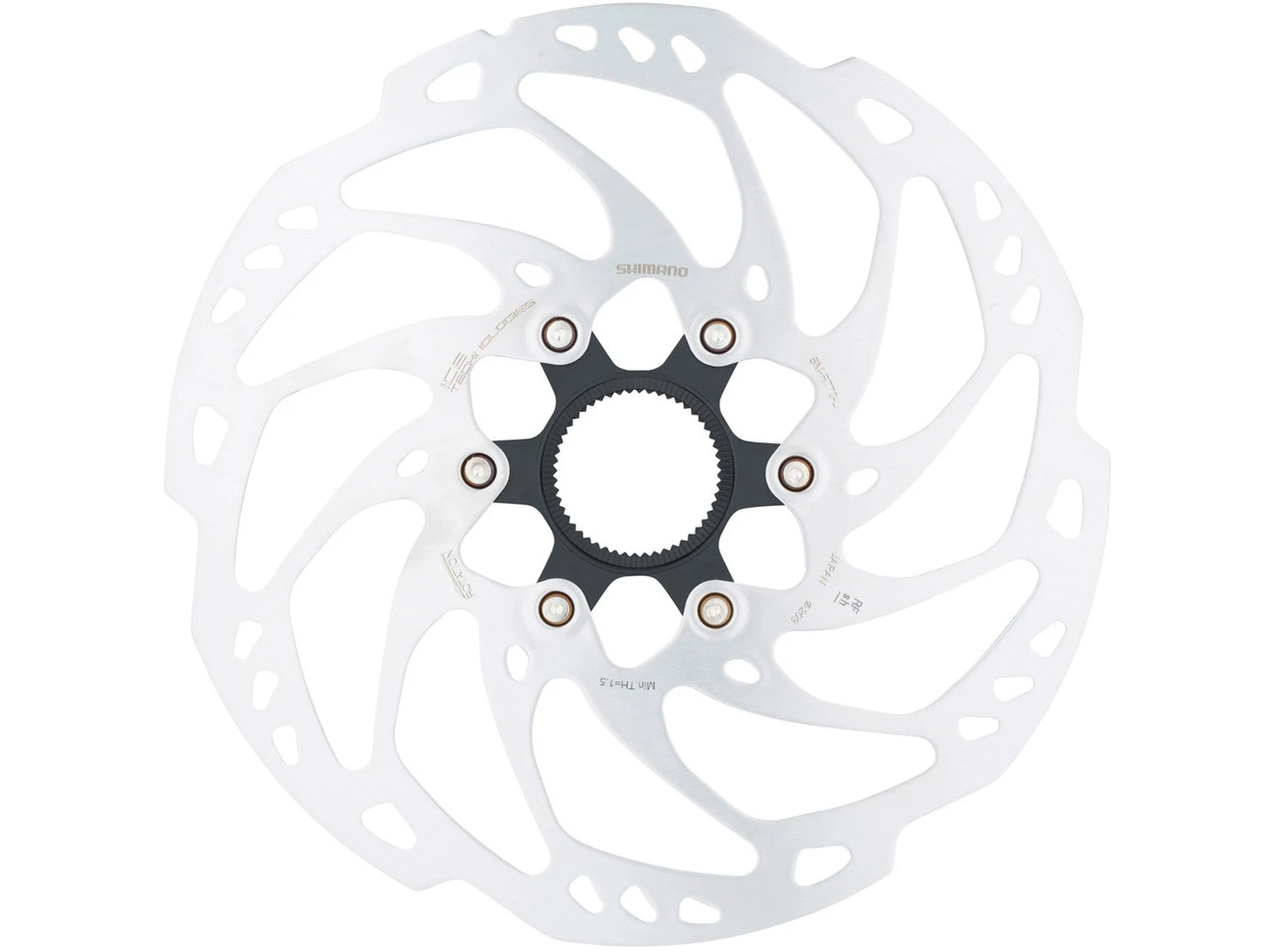 Shimano Bremsscheibe SM-RT70 Center Lock Für SLX Mit Innenverzahnung 7 Shimano Bremsscheibe SM-RT70 Center Lock Für SLX Mit Innenverzahnung – Bild 7