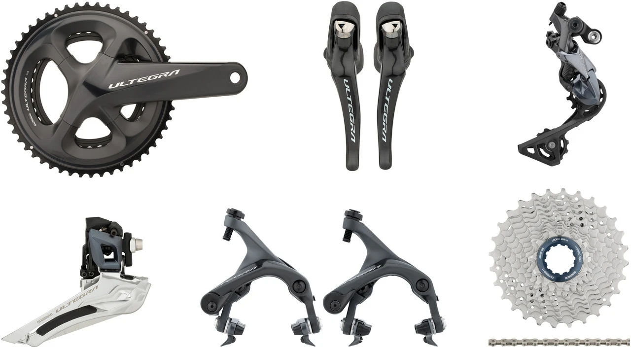 Shimano Ultegra R8000 Gruppe 2x11 39-53 1 Shimano Ultegra R8000 Gruppe 2x11 39-53