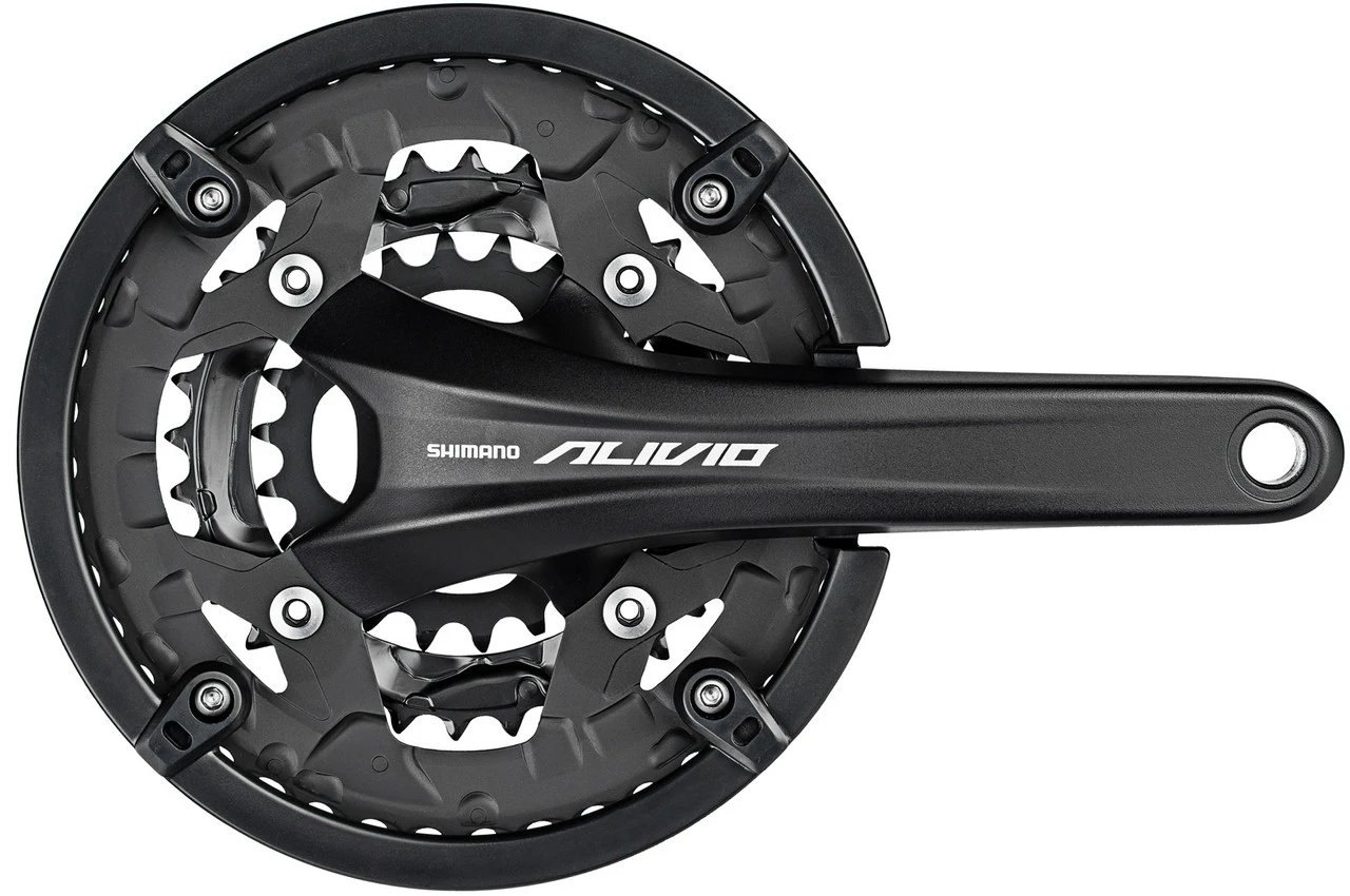 Shimano Alivio Kurbelgarnitur FC-T4060 Mit KSR 1 Shimano Alivio Kurbelgarnitur FC-T4060 Mit KSR