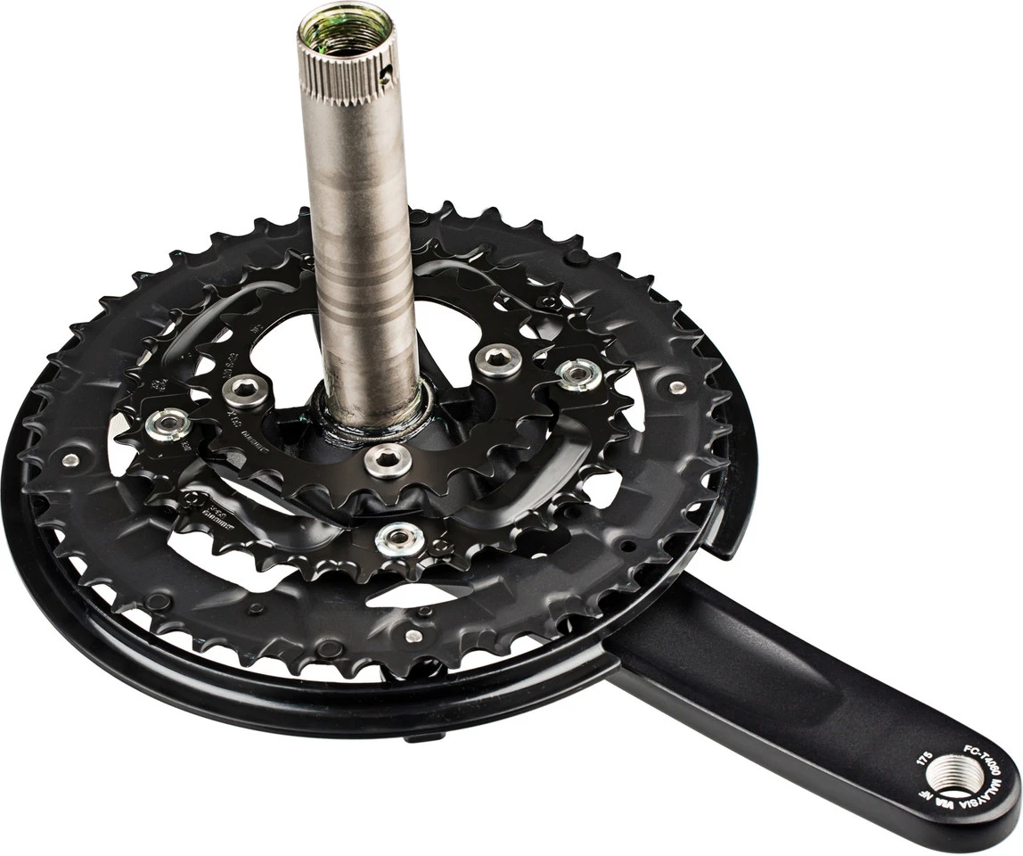 Shimano Alivio Kurbelgarnitur FC-T4060 Mit KSR 3 Shimano Alivio Kurbelgarnitur FC-T4060 Mit KSR – Bild 3