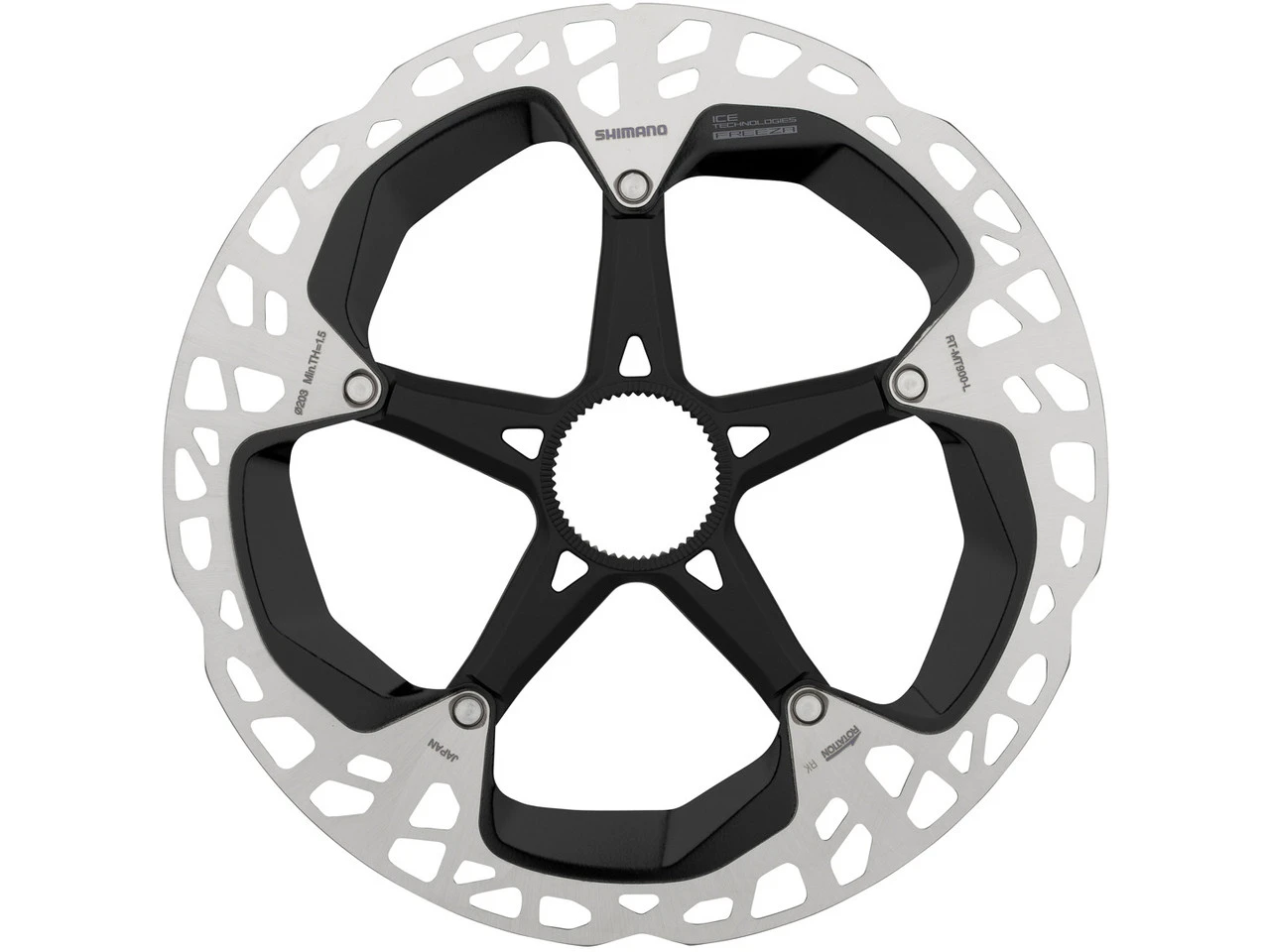 Shimano Bremsscheibe RT-MT900 Center Lock Für XTR Mit Außenverzahnung 5 Shimano Bremsscheibe RT-MT900 Center Lock Für XTR Mit Außenverzahnung – Bild 5