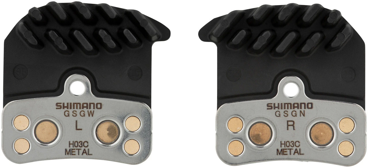 Shimano Bremsbeläge H03C Für Saint, ZEE, XT 2 Shimano Bremsbeläge H03C Für Saint, ZEE, XT – Bild 2