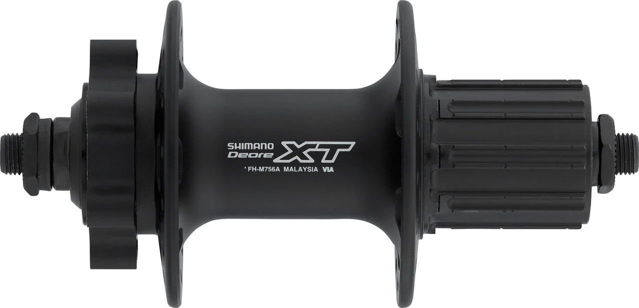 Shimano XT HR-Nabe FH-M756A Disc 6-Loch Für Schnellspannachse 1 Shimano XT HR-Nabe FH-M756A Disc 6-Loch Für Schnellspannachse